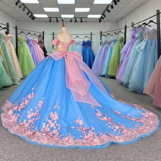 2025 Quinceanera Dress Ruffled Quinceanera Dresses Custom Off Shoulder Ball Gown Mexican Masquerade 15 Years Princess Pageant Sweet 16