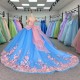 2025 Quinceanera Dress Ruffled Quinceanera Dresses Custom Off Shoulder Ball Gown Mexican Masquerade 15 Years Princess Pageant Sweet 16