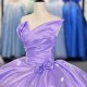 Beautiful Purple Customized Ball Gown Quinceanera Dresses Ball Gown Strapless Graduation Party Dress vestidos de quinceañera