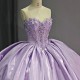 Charming Stain Quinceanera Dress Ball Gown 2024 Classic Appliques Dress Elegant Strapless Gown 16 Party Gown vestidos 15 anos 
