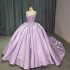 Charming Stain Quinceanera Dress Ball Gown 2024 Classic Appliques Dress Elegant Strapless Gown 16 Party Gown vestidos 15 anos 
