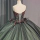 Elegant Beaded Quinceanera Dress for Girls 2024 Strapless Ball Gown Evening Dress Royal Evening Party Gowns vestido de 15 anos