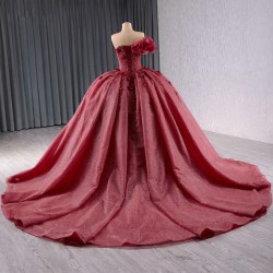 Exquisite Tulle Quinceanera Dresses 2024 One-Shoulder Beads Personalised Sweet 15 16 Years Drop Shipping vestidos de quinceaera