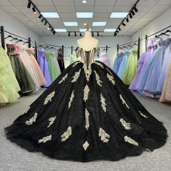 Fascinating Off The Shoulder Beaded Corset Quincenara Dress Beaded Wedding Dresses 2025 Customized vestido 15 anos quinceanera