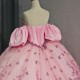Fashion 2024 Quinceanera Dress Sweet 15 16 Ball Gown Applique Beading Sequins Detachable Sleeveless Formal Vestidos De 15 Anos