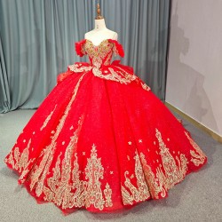 Glitter Quinceanera Dress Ball Gown Lace Applique V-neck Beading Sequins Spaghetti Corset Sweet 16 Vestido De 15 Anos
