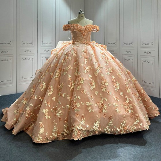 Gold Quinceanera Dress Sweet 15 Evening Dress Crystal Sleeveless Ball Gown Beading Vestido De Quinceanera