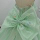Green Quinceanera Dress Party Beading Ball Gown Bride Robe Scoop Neck Appliques Bridal Dresses vestido de 15 quinceanera