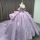 Exquisite Stylish Quinceanera Gown For Girl 2025 Ball Gown Sequins Sweetheart Chapel Train Beading Robe De Mariée