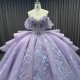 Exquisite Stylish Quinceanera Gown For Girl 2025 Ball Gown Sequins Sweetheart Chapel Train Beading Robe De Mariée