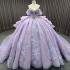 Exquisite Stylish Quinceanera Gown For Girl 2025 Ball Gown Sequins Sweetheart Chapel Train Beading Robe De Mariée