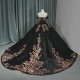 Jancember Pink Ball Gown Quinceanera Dresses 15 Party Formal Applqiue Beading Birthday Princess Gowns vestidos de quinceanera