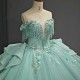 Jancember Quinceanera Dress 2024 Princess Birthday Party Gown Gift Long Puffy Skirt Off Shoulde Formal Tassel vestidos 15 anos