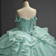 Jancember Quinceanera Dress 2024 Princess Birthday Party Gown Gift Long Puffy Skirt Off Shoulde Formal Tassel vestidos 15 anos