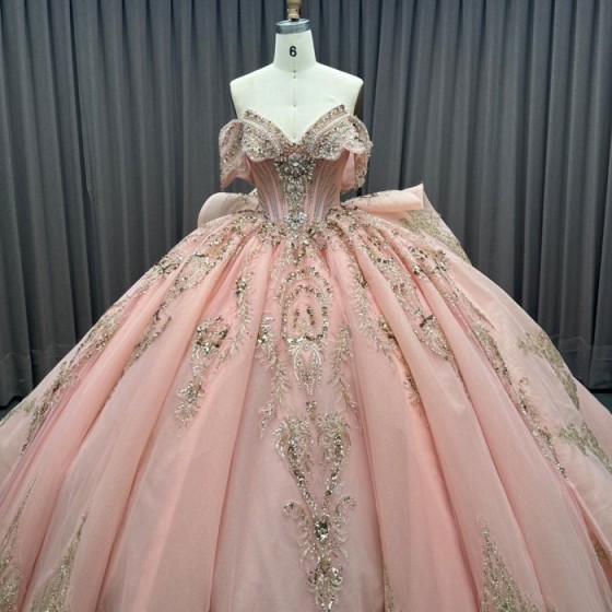 Luxury Quinceanera Dresses Lace Ball Gown Sweetheart High Quality Dress Embroidery Robe De Mariage 2025
