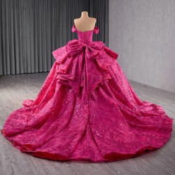 Mexican Factory Wholesale Pink 2024 Quinceanera Dress Lace Up Sweet 15 16 Ball Gown Bow Scoop Beaded Corset Vestidos De 15 Anos