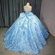 Navy Blue Princess Beading Lace Quinceanera Dress for Wedding Sweep Train Ball Gown Bow vestidos de 15 quinceanera