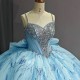 Navy Blue Princess Beading Lace Quinceanera Dress for Wedding Sweep Train Ball Gown Bow vestidos de 15 quinceanera