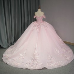 Pink 2025 Quinceanera Dresses Lace Appliques Beading Scoop Cap Sleeve Novelty Customized Ball Gowns Vestidos De 15 Anos
