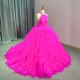 Pink Quinceanera Dresses for 15 Anas Customized Halter Ball Gown Court Train Lace Up Customised vestidos de 15 quinceanera
