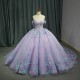 Princess Sweetheart Ball Gown 2024 Quinceanera Dresses Beading Beaded Celebrity Party Gowns 3D Flowers vestidos 15 anos