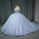 Purple Princess Ball Gown Quinceanera Dresses 2024 Strapless Appliques Beads Birthday Party For 15th Girls