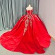 Quinceanera Dresses 2024 New Sweet Flower Party Dress Classic Off The Shoulder Birthday Gown Graduation Dress vestidos 15 anos