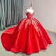 Quinceanera Dresses 2024 New Sweet Flower Party Dress Classic Off The Shoulder Birthday Gown Graduation Dress vestidos 15 anos