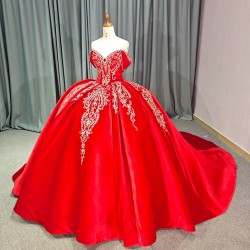 Quinceanera Dresses 2024 New Sweet Flower Party Dress Classic Off The Shoulder Birthday Gown Graduation Dress vestidos 15 anos