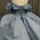 Quinceanera Dresses Ball Gown Flowers Strapless Vestidos De 15 Años 2025 Blue Vestido De 15