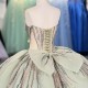 Quinceanera Dresses for 15 Years Sequins with Sleeveless Bow Customized Pleating Vestidos De 15 Anos