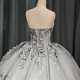 Quinceanera Dresses for Girls 3D Appliques Draped Strapless Lacing up Customized 15 Anos Vestido Drop Shipping vestidos 15 anos