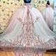 Blush Shiny Quinceanera Dresses With Rose Gold Applque Beads Sequin vestidos de 15 anos Off Shoulder Sweet 16 Dress